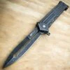 8" STONEWASH Tactical Pocket Knife W Glass Breaker 2 8" STONEWASH Tactical Pocket Knife W Glass Breaker -BLADE ADDICT Sales blade addict knives 8 stonewash tactical pocket knife w glass breaker 29437559537863