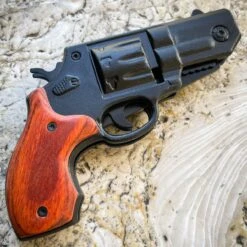 8" Tactical HAND PISTOL Revolver Gun Metal Folding Assisted WOOD Pocket Knife -BLADE ADDICT Sales blade addict knives 8 tactical hand pistol revolver gun metal folding assisted wood pocket knife 37014779396310