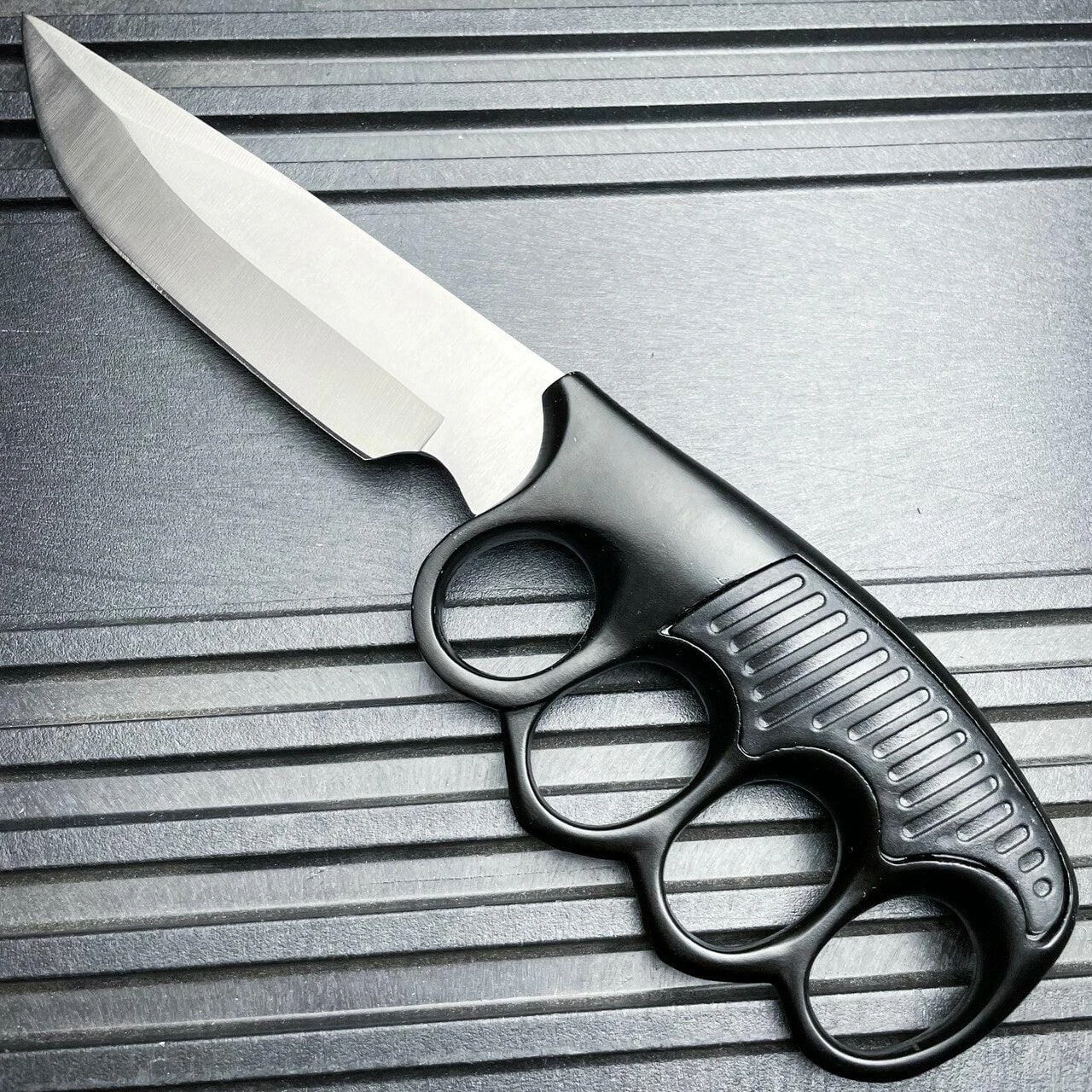 9.5" Military Trench Silver Knife 4 9.5" Military Trench Silver Knife - Image 2