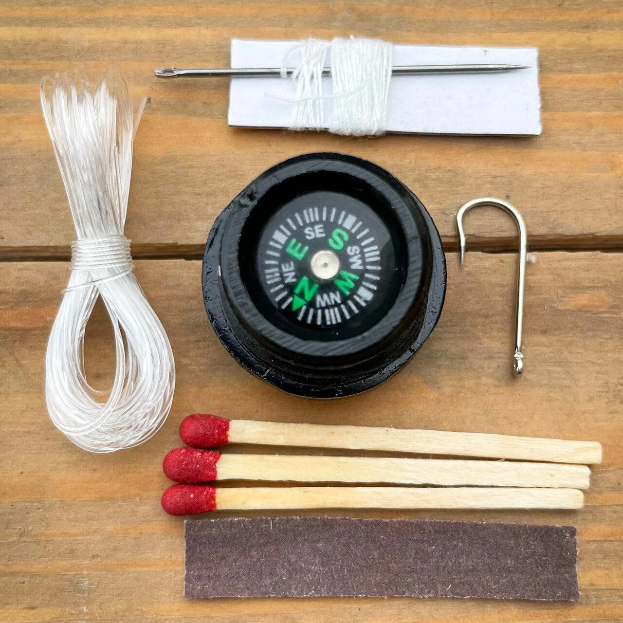 9.5" Tactical Hunting Army Rambo Fixed Blade Knife Machete Bowie W Survival Kit Black 7 9.5" Tactical Hunting Army Rambo Fixed Blade Knife Machete Bowie W Survival Kit Black - Image 5