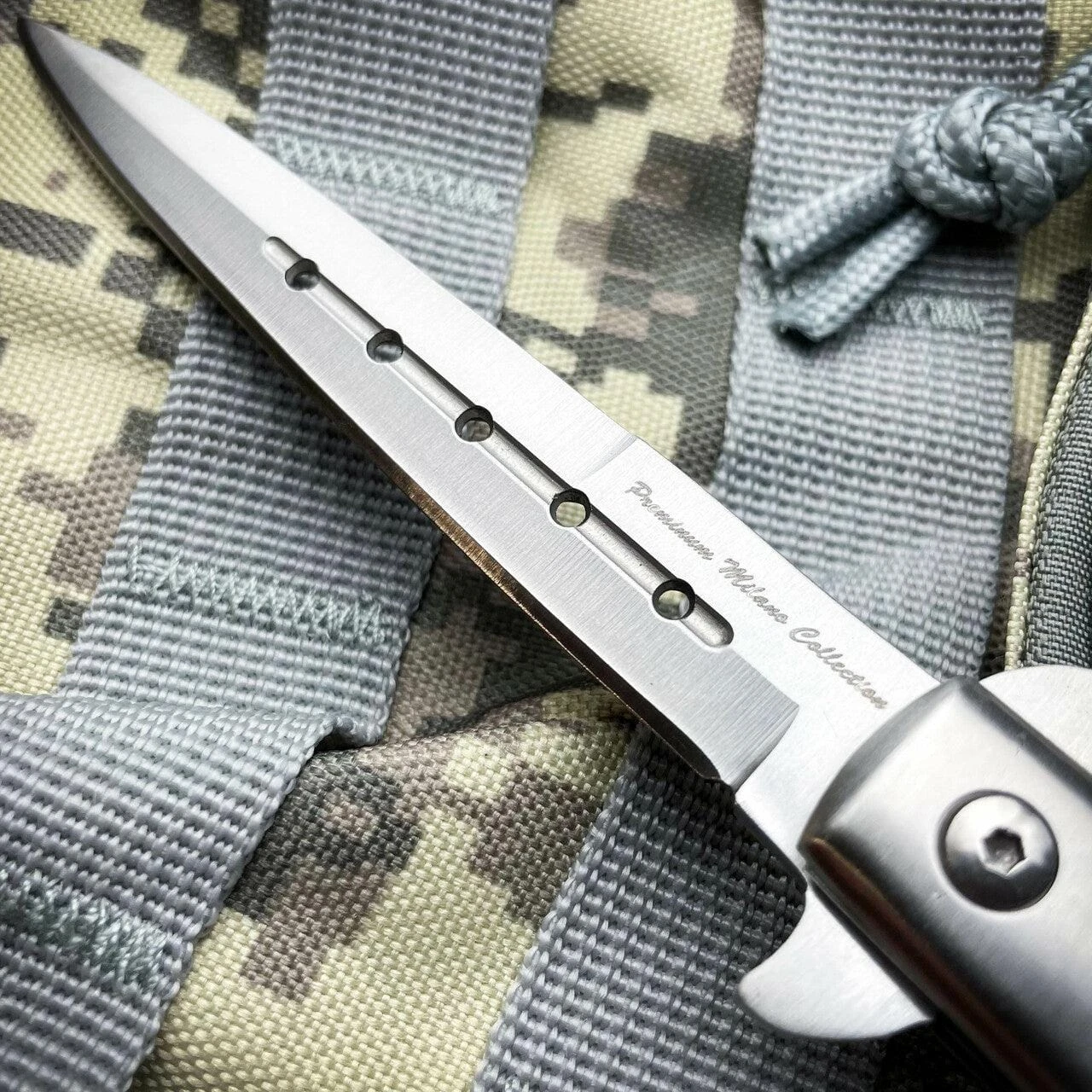 9" Black Revenge Skull Tactical Spring Assisted Open Folding Pocket Knife Blade 4 9" Black Revenge Skull Tactical Spring Assisted Open Folding Pocket Knife Blade - Image 2