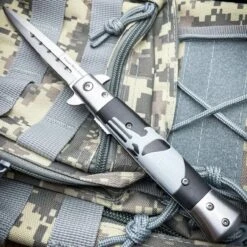 9" Black Revenge Skull Tactical Spring Assisted Open Folding Pocket Knife Blade 8 9" Black Revenge Skull Tactical Spring Assisted Open Folding Pocket Knife Blade -BLADE ADDICT Sales blade addict knives 9 black revenge skull tactical spring assisted open folding pocket knife blade 36332008997078