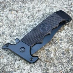 9" Bone Edge Hunting Spring Assisted Open Folding Pocket Knife Bowie Style NEW -BLADE ADDICT Sales blade addict knives 9 bone edge hunting spring assisted open folding pocket knife bowie style new 36331982094550