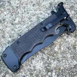 9" Bone Edge Hunting Spring Assisted Open Folding Pocket Knife Bowie Style NEW -BLADE ADDICT Sales blade addict knives 9 bone edge hunting spring assisted open folding pocket knife bowie style new 36331983110358