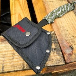 9" Camo Tomahawk Fixed Blade Throwing Axe -BLADE ADDICT Sales blade addict knives 9 camo tomahawk fixed blade throwing axe 36563004948694