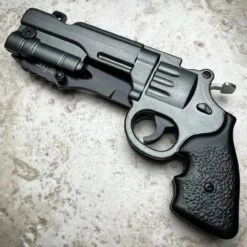 9" REVOLVER Tactical Pistol Replica Gun Spring OPEN Assisted Grey Pocket Knife 9 9" REVOLVER Tactical Pistol Replica Gun Spring OPEN Assisted Grey Pocket Knife -BLADE ADDICT Sales blade addict knives 9 revolver tactical pistol replica gun spring open assisted grey pocket knife 30647323852999