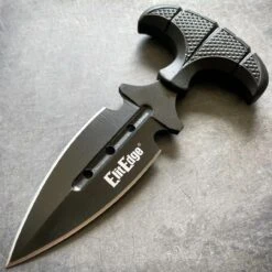 Military Push Dagger W/ Sheath 17 Military Push Dagger W/ Sheath -BLADE ADDICT Sales blade addict knives black military push dagger w sheath 37253444403414
