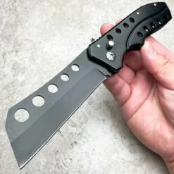 Ruckus Cleaver Auto Switch Blade -BLADE ADDICT Sales blade addict knives black ruckus cleaver auto switch blade 31059842793671
