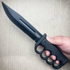 12.5" Survival Combat Trench Military Fixed Blade W/ Firestarter + Sharpener 16 12.5" Survival Combat Trench Military Fixed Blade W/ Firestarter + Sharpener -BLADE ADDICT Sales blade addict knives clip point 12 5 survival combat trench military fixed blade w firestarter sharpener 31429113807047