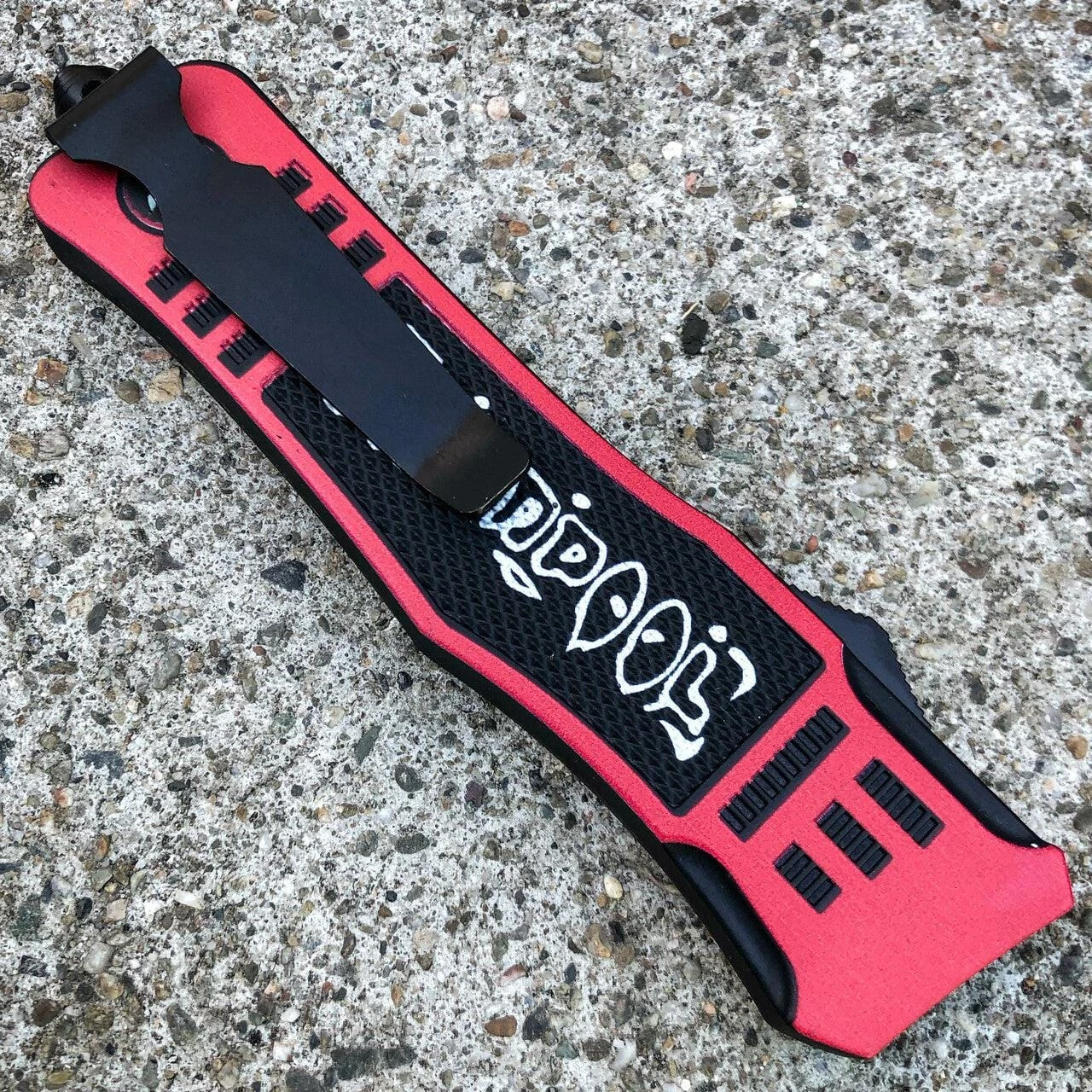 DEAD POOL DUAL ACTION OUT THE FRONT KNIFE 6 DEAD POOL DUAL ACTION OUT THE FRONT KNIFE - Image 4