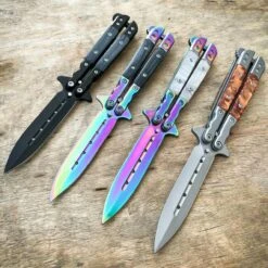 Draco Balisong Butterfly Knife 11 Draco Balisong Butterfly Knife -BLADE ADDICT Sales blade addict knives draco balisong butterfly knife 36191208079574