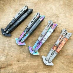 Draco Balisong Butterfly Knife 17 Draco Balisong Butterfly Knife -BLADE ADDICT Sales blade addict knives draco balisong butterfly knife 36191223808214