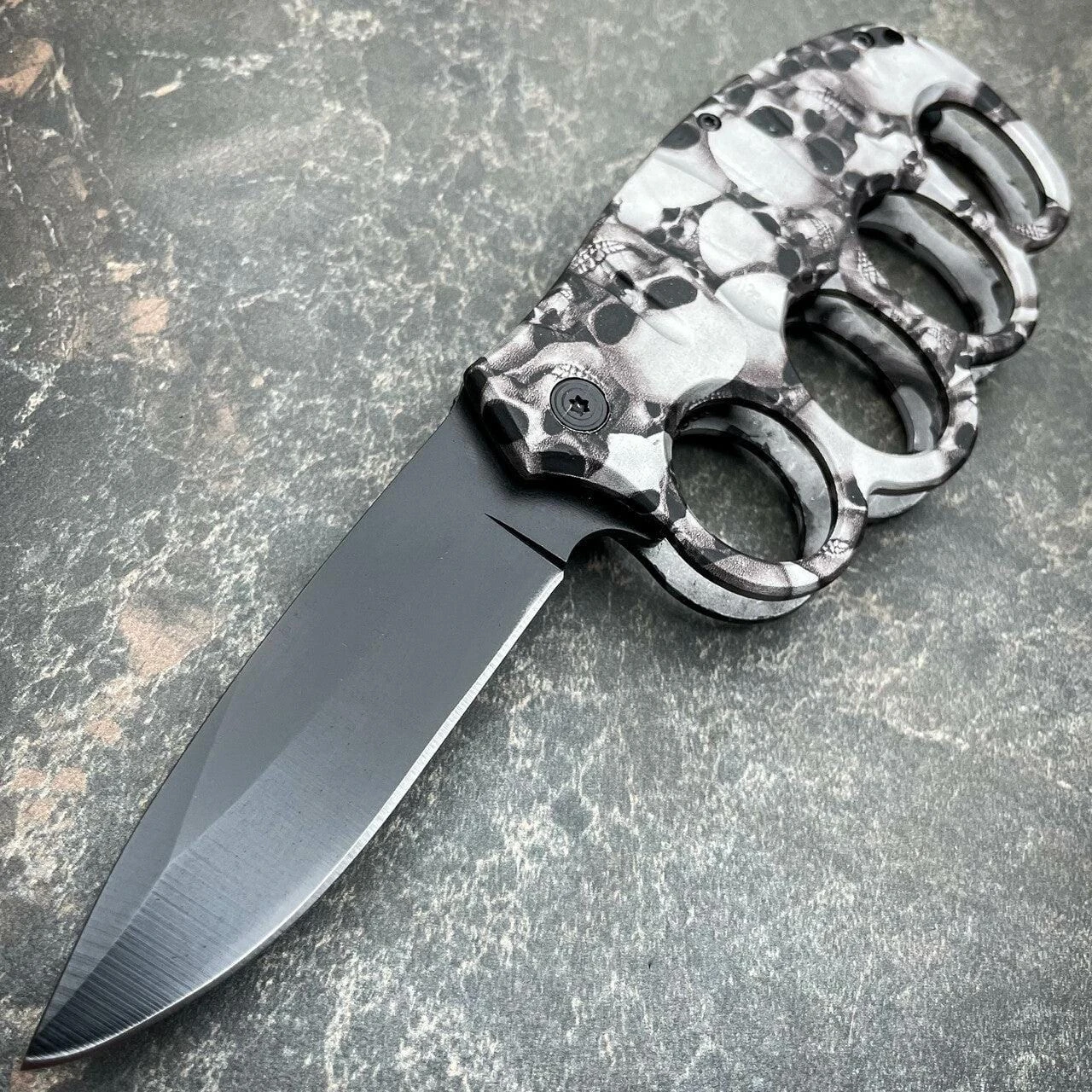 Liberator Skull Camo Knuckle Knife 3 Liberator Skull Camo Knuckle Knife