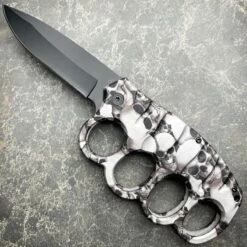 Liberator Skull Camo Knuckle Knife 6 Liberator Skull Camo Knuckle Knife -BLADE ADDICT Sales blade addict knives liberator skull camo knuckle knife 29417874391239