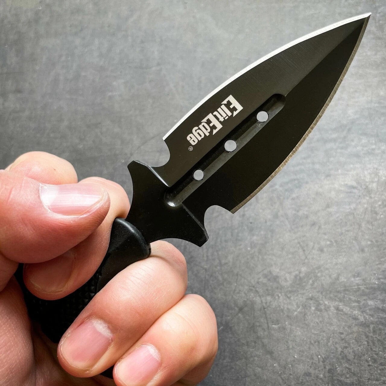 Military Push Dagger W/ Sheath 5 Military Push Dagger W/ Sheath - Image 3