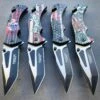 Military TACTICAL Assisted Open Pocket Folding American Flag Rescue Knife Blade 1 Military TACTICAL Assisted Open Pocket Folding American Flag Rescue Knife Blade -BLADE ADDICT Sales blade addict knives military tactical assisted open pocket folding american flag rescue knife blade 36331904303318