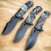 Military TACTICAL Assisted Open Pocket Folding Skull Rescue Knife Blade -BLADE ADDICT Sales blade addict knives military tactical assisted open pocket folding skull rescue knife blade 29418779214023