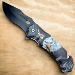 Military TACTICAL Assisted Open Pocket Folding Skull Rescue Knife Blade -BLADE ADDICT Sales blade addict knives military tactical assisted open pocket folding skull rescue knife blade 29418794549447