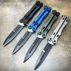 New Arrival -BLADE ADDICT Sales blade addict knives prospect balisong butterfly knife 37166781300950