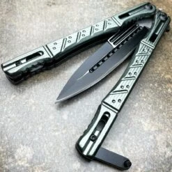Prospect Balisong Butterfly Knife 21 Prospect Balisong Butterfly Knife -BLADE ADDICT Sales blade addict knives prospect balisong butterfly knife 37166798897366