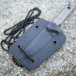 Tac-Force Everyday Carry Military Fixed Blade Neck Knife Tanto Blade W/ Sheath -BLADE ADDICT Sales blade addict knives tac force everyday carry military fixed blade neck knife tanto blade w sheath 31075183493319