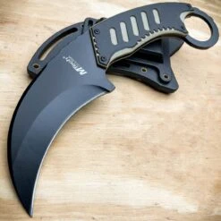8" Military Tactical G10 Karambit -BLADE ADDICT Sales blade addict knives tan 8 military tactical g10 karambit 29502935859399