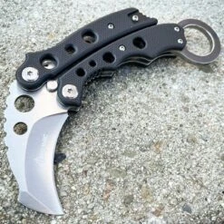 The Predator Karambit Balisong Butterfly Knife 15 The Predator Karambit Balisong Butterfly Knife -BLADE ADDICT Sales blade addict knives the predator karambit balisong butterfly knife 31059763167431