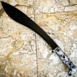 21" ZOMBIE BOWIE FULL TANG RAMBO MACHETE TACTICAL SURVIVAL HUNTING KUKRI KNIFE 11 21" ZOMBIE BOWIE FULL TANG RAMBO MACHETE TACTICAL SURVIVAL HUNTING KUKRI KNIFE -BLADE ADDICT Sales blade addict machete 21 zombie bowie full tang rambo machete tactical survival hunting kukri knife 23932760883399