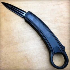 Tactical Auto Karambit Talon Dual Action OTF Carbon Fiber -BLADE ADDICT Sales blade addict new arrivals b tactical auto karambit talon dual action otf carbon fiber 15405647855704