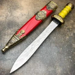 Roman Gladius Sword Dagger Gladiator Medieval Renaissance Knife 18 Roman Gladius Sword Dagger Gladiator Medieval Renaissance Knife -BLADE ADDICT Sales blade addict new arrivals brown w gold roman gladius sword dagger gladiator medieval renaissance knife 15400383938648