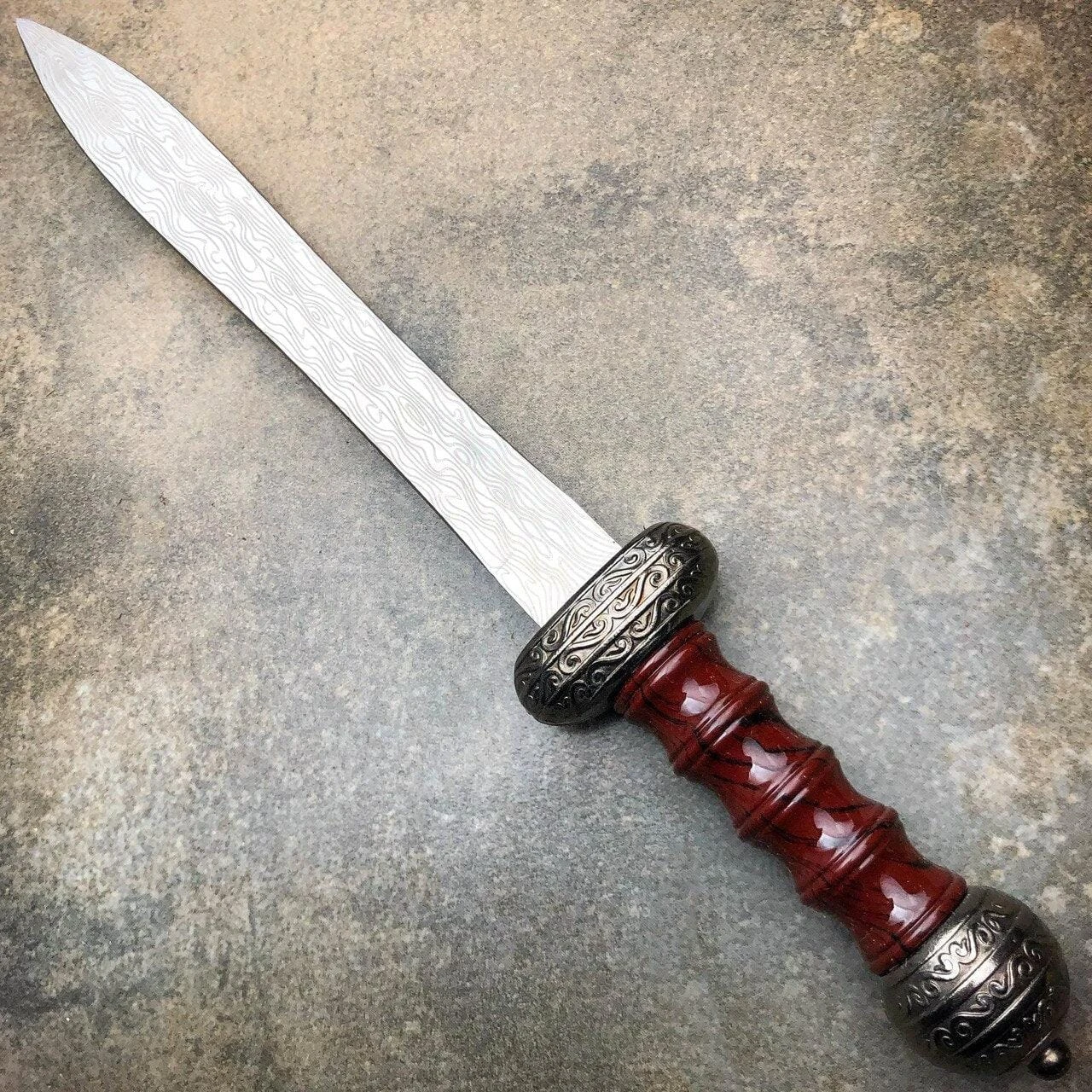 Roman Gladius Sword Dagger Gladiator Medieval Renaissance Knife 5 Roman Gladius Sword Dagger Gladiator Medieval Renaissance Knife - Image 3