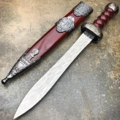 Roman Gladius Sword Dagger Gladiator Medieval Renaissance Knife 13 Roman Gladius Sword Dagger Gladiator Medieval Renaissance Knife -BLADE ADDICT Sales blade addict new arrivals silver w brown roman gladius sword dagger gladiator medieval renaissance knife 15400383709272
