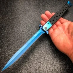 13" Extra Large BIG BOY Milano Stiletto Blade Assisted Open Folding Pocket Knife 22 13" Extra Large BIG BOY Milano Stiletto Blade Assisted Open Folding Pocket Knife -BLADE ADDICT Sales blade addict pocket knives 13 extra large big boy milano stiletto blade assisted open folding pocket knife 15507591757912