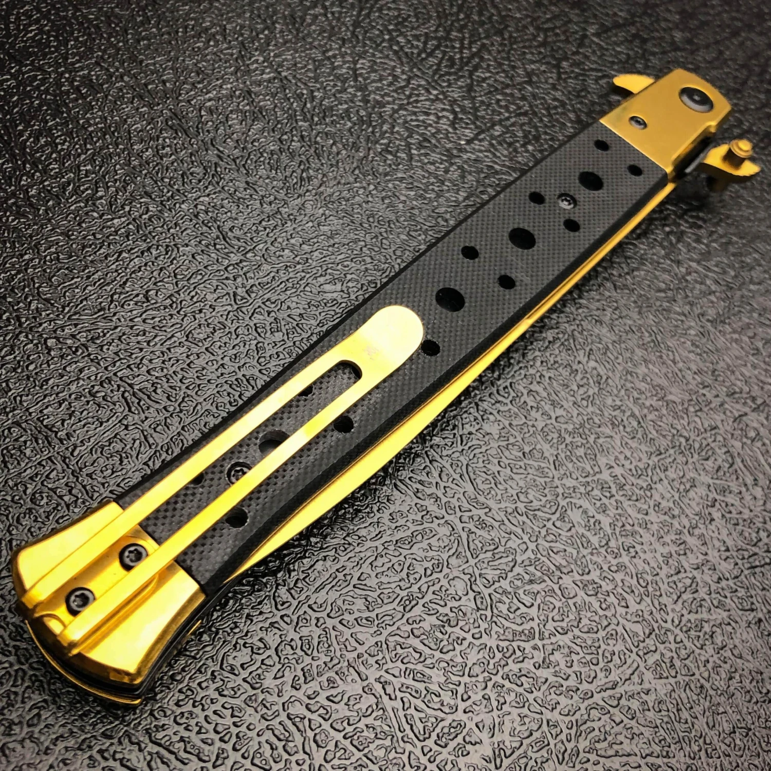 13" Extra Large BIG BOY Milano Stiletto Blade Assisted Open Folding Pocket Knife 13 13" Extra Large BIG BOY Milano Stiletto Blade Assisted Open Folding Pocket Knife - Image 11