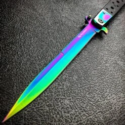 13" Extra Large BIG BOY Milano Stiletto Blade Assisted Open Folding Pocket Knife 27 13" Extra Large BIG BOY Milano Stiletto Blade Assisted Open Folding Pocket Knife -BLADE ADDICT Sales blade addict pocket knives 13 extra large big boy milano stiletto blade assisted open folding pocket knife 15507592085592