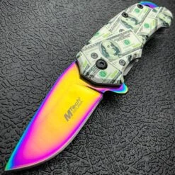 5" MTECH USA Snub MONEY Spring Open Assisted ONE HUNDRED Folding Pocket Knife 22 5" MTECH USA Snub MONEY Spring Open Assisted ONE HUNDRED Folding Pocket Knife -BLADE ADDICT Sales blade addict pocket knives 5 mtech usa snub money spring open assisted one hundred folding pocket knife 23017443426503