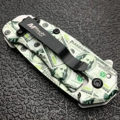 5" MTECH USA Snub MONEY Spring Open Assisted ONE HUNDRED Folding Pocket Knife 32 5" MTECH USA Snub MONEY Spring Open Assisted ONE HUNDRED Folding Pocket Knife -BLADE ADDICT Sales blade addict pocket knives 5 mtech usa snub money spring open assisted one hundred folding pocket knife 23017444868295