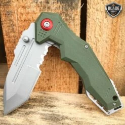 8.5" Tactical Tracker Spring Open Assisted Folding Pocket Knife -BLADE ADDICT Sales blade addict pocket knives 8 5 tactical tracker spring open assisted folding pocket knife 15400423587928
