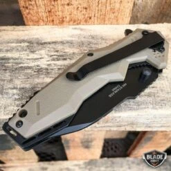 8.5" Tactical Tracker Spring Open Assisted Folding Pocket Knife -BLADE ADDICT Sales blade addict pocket knives 8 5 tactical tracker spring open assisted folding pocket knife 15400423686232