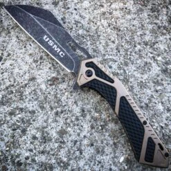 8.75" USMC Marines Military Spring Open Assisted Folding Pocket Knife Blade 19 8.75" USMC Marines Military Spring Open Assisted Folding Pocket Knife Blade -BLADE ADDICT Sales blade addict pocket knives 8 75 usmc marines military spring open assisted folding pocket knife blade 23017096839367