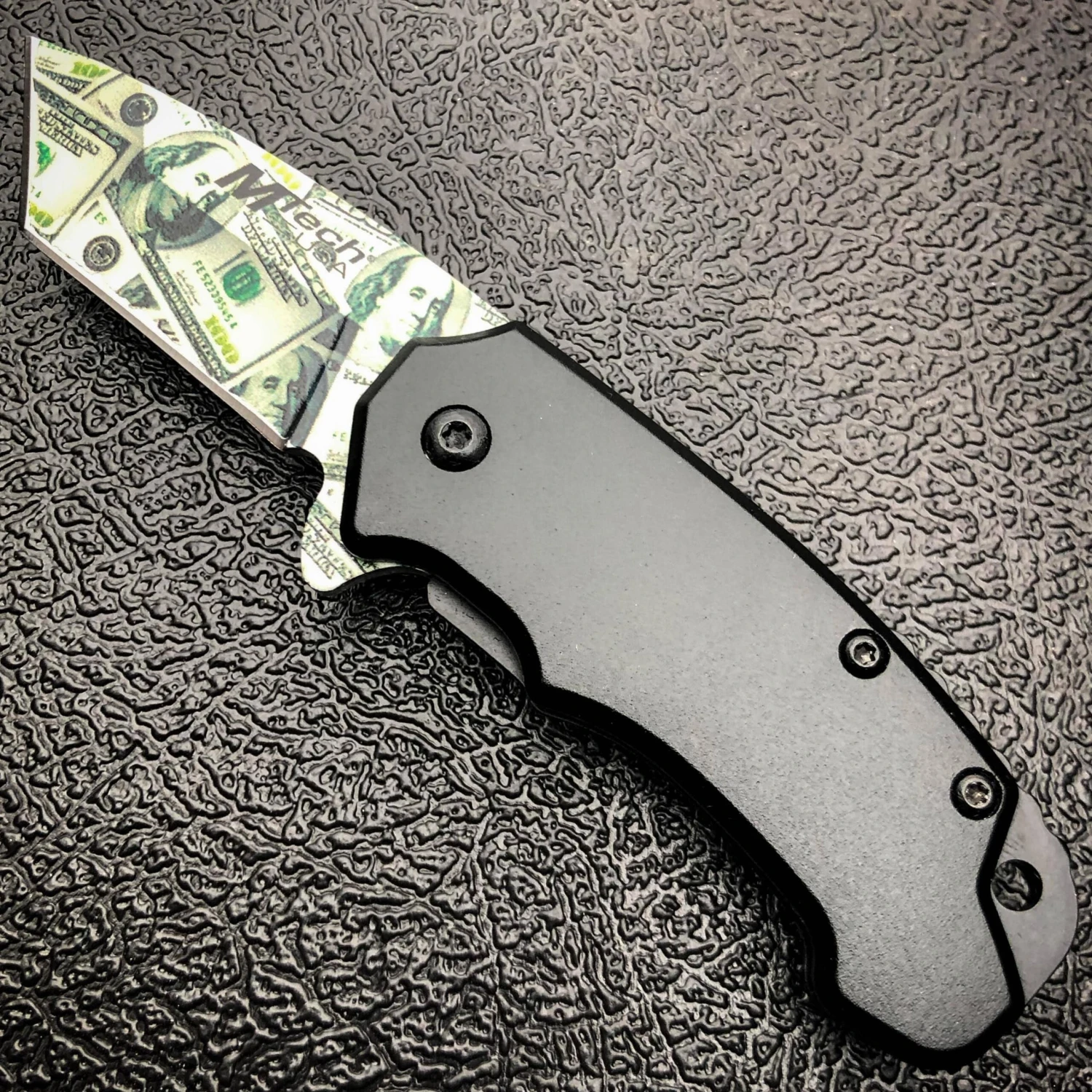 5" MTECH USA Snub MONEY Spring Open Assisted ONE HUNDRED Folding Pocket Knife 13 5" MTECH USA Snub MONEY Spring Open Assisted ONE HUNDRED Folding Pocket Knife - Image 11