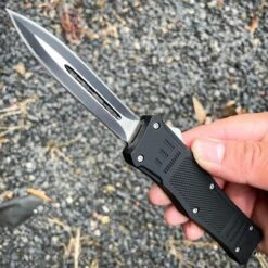 Black PIVOT OTF 8 Black PIVOT OTF -BLADE ADDICT Sales blade addict pocket knives black pivot otf 28865955430599