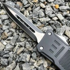 Black PIVOT OTF 9 Black PIVOT OTF -BLADE ADDICT Sales blade addict pocket knives black pivot otf 28865958281415