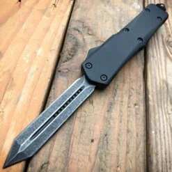 Tanto Spear Head OTF 19 Tanto Spear Head OTF -BLADE ADDICT Sales blade addict pocket knives black tanto spear head otf 22754816393415