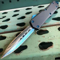 Tactical Condor OTF -BLADE ADDICT Sales blade addict pocket knives blue tactical condor otf 15674453393496