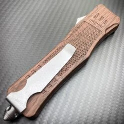 Brown Wood OTF 11 Brown Wood OTF -BLADE ADDICT Sales blade addict pocket knives brown wood otf 28606428774599