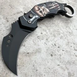 Skeleton Auto Karambit -BLADE ADDICT Sales blade addict pocket knives c skeleton auto karambit 24411911880903