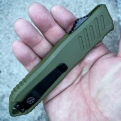 GREEN HAVOC OTF -BLADE ADDICT Sales blade addict pocket knives green havoc otf 24411794243783