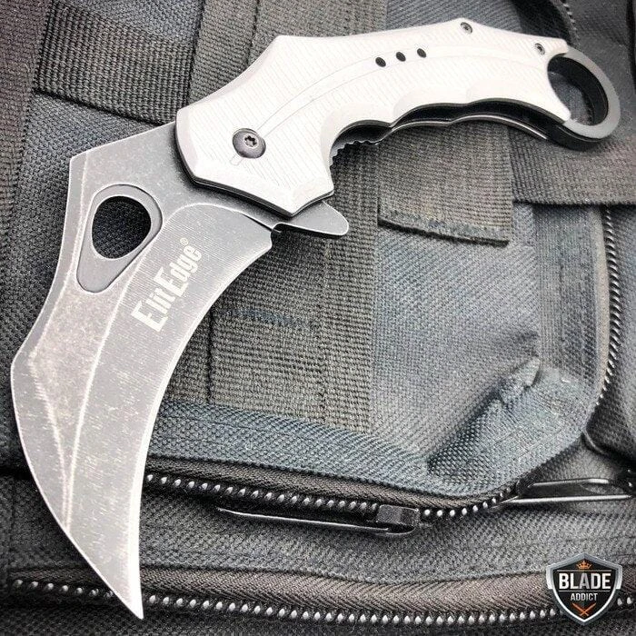 7.5" Heavy Duty Karambit Claw Hawkbill Folding Pocket Knife 11 7.5" Heavy Duty Karambit Claw Hawkbill Folding Pocket Knife - Image 9