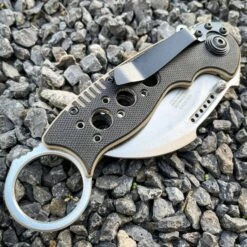 Military Tactical Karambit Blade Folding Claw Pocket Knife W G10 Handle NEW -BLADE ADDICT Sales blade addict pocket knives military tactical karambit blade folding claw pocket knife w g10 handle new 24411713896647